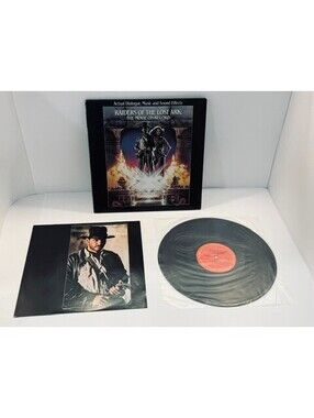 Raiders of the Lost Ark The Movie On Record Vinyl LP 1981 Columbia SJS 37696